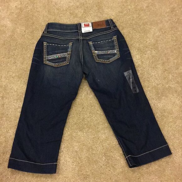 BKE Culture Cropped Jeans Size 26 New - Picture 1 of 7